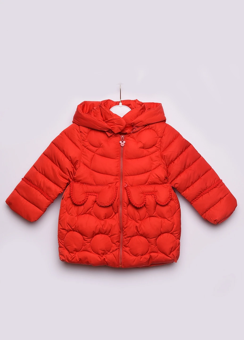 Красная демисезонная куртка детская демисезон красная микки Let's Shop