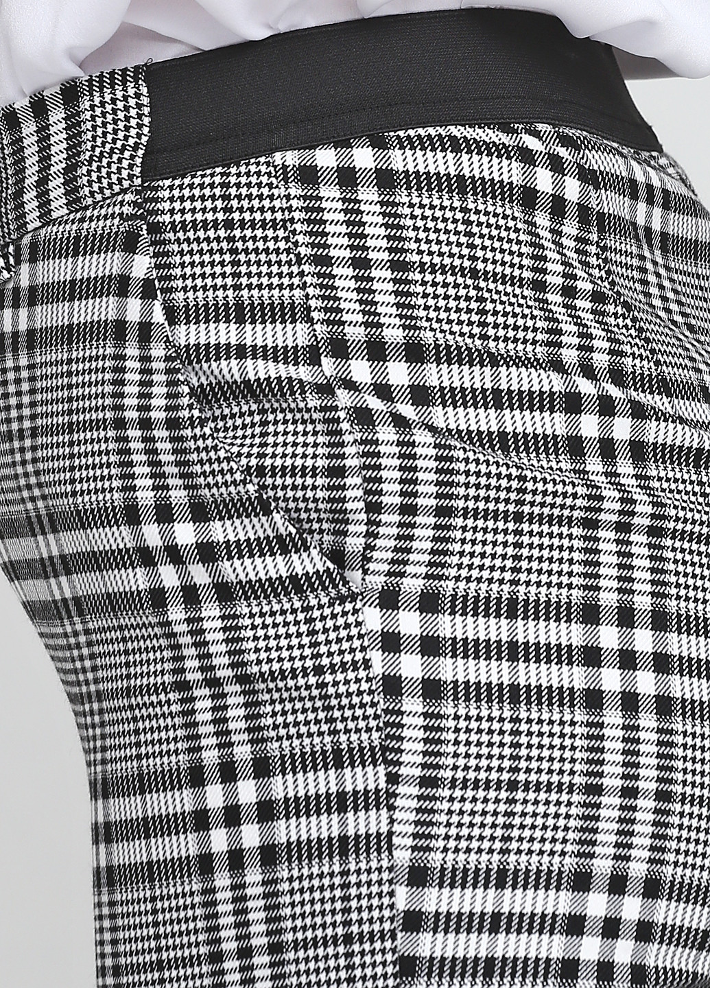 Черно-белые кэжуал летние брюки H&M