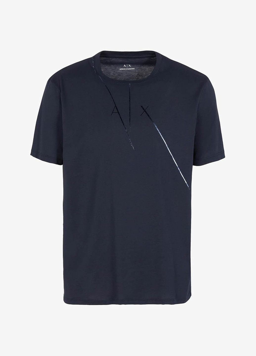 Темно-синя футболка Armani Exchange