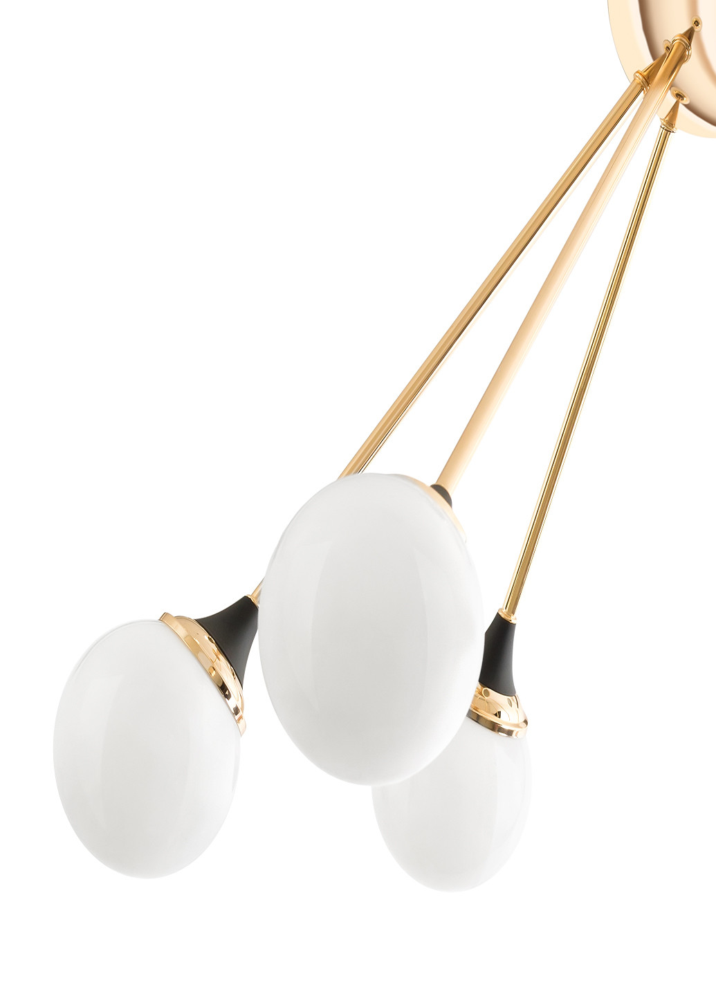 Люстра стельова молекула на 6 плафонів BL-415S/6 E14 G Brille (251290894)