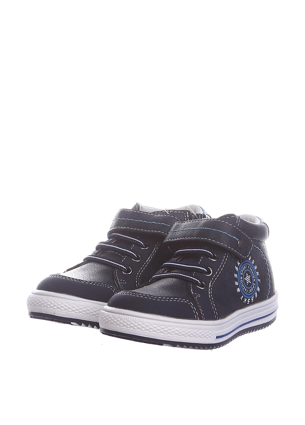 Темно-синие кэжуал осенние ботинки KLF