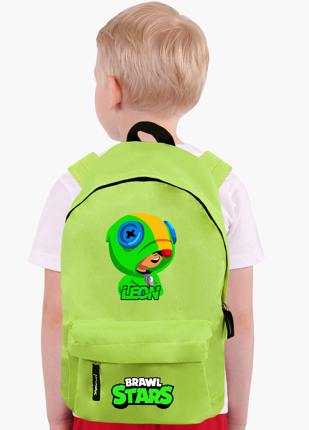 Детский рюкзак Леон Бравл Старс (Leon Brawl Stars) (9263-1015) MobiPrint (217363551)