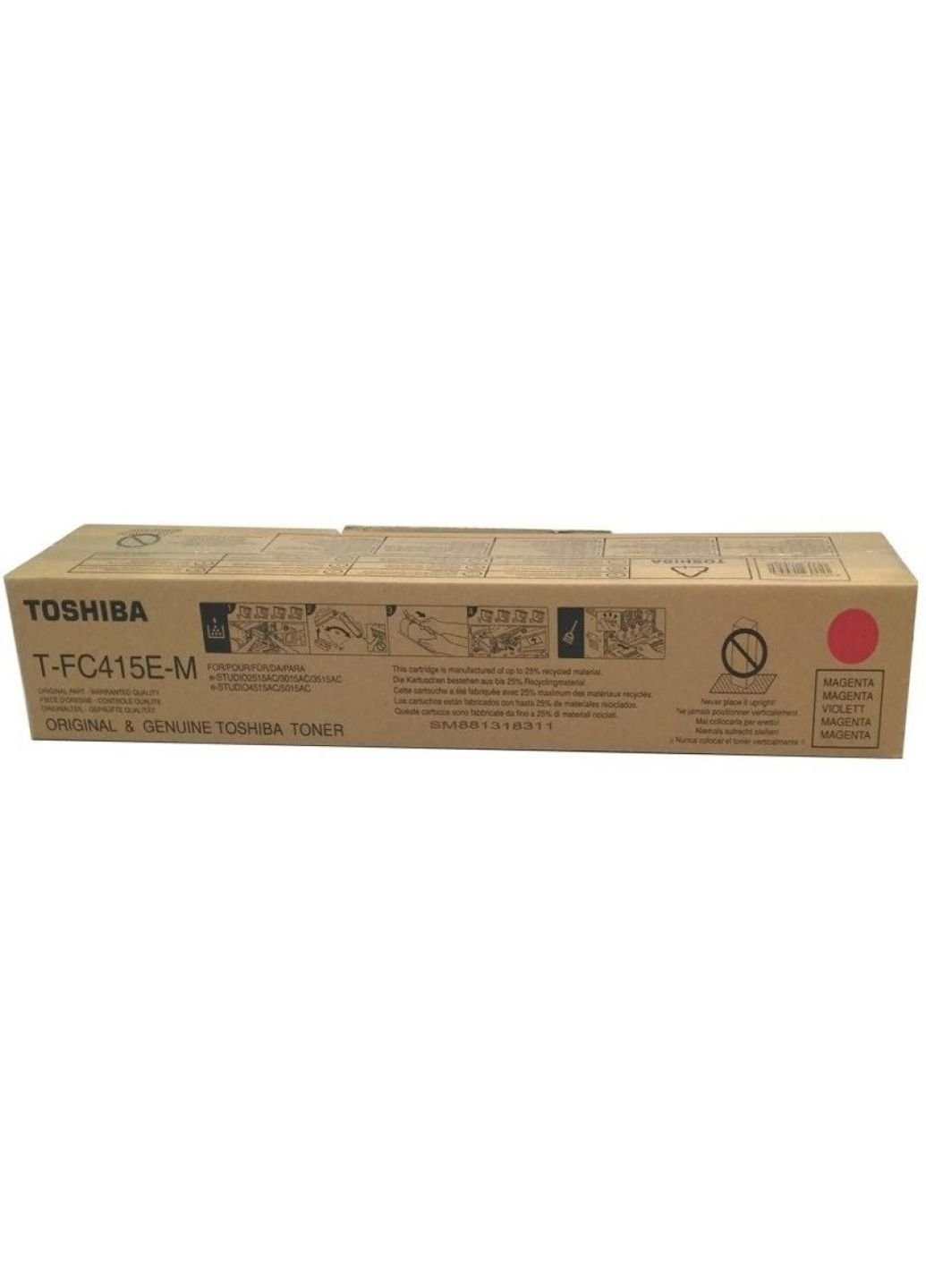 Тонер-картридж (6AJ00000178) Toshiba t-fc415em magenta 33.6k (247618191)