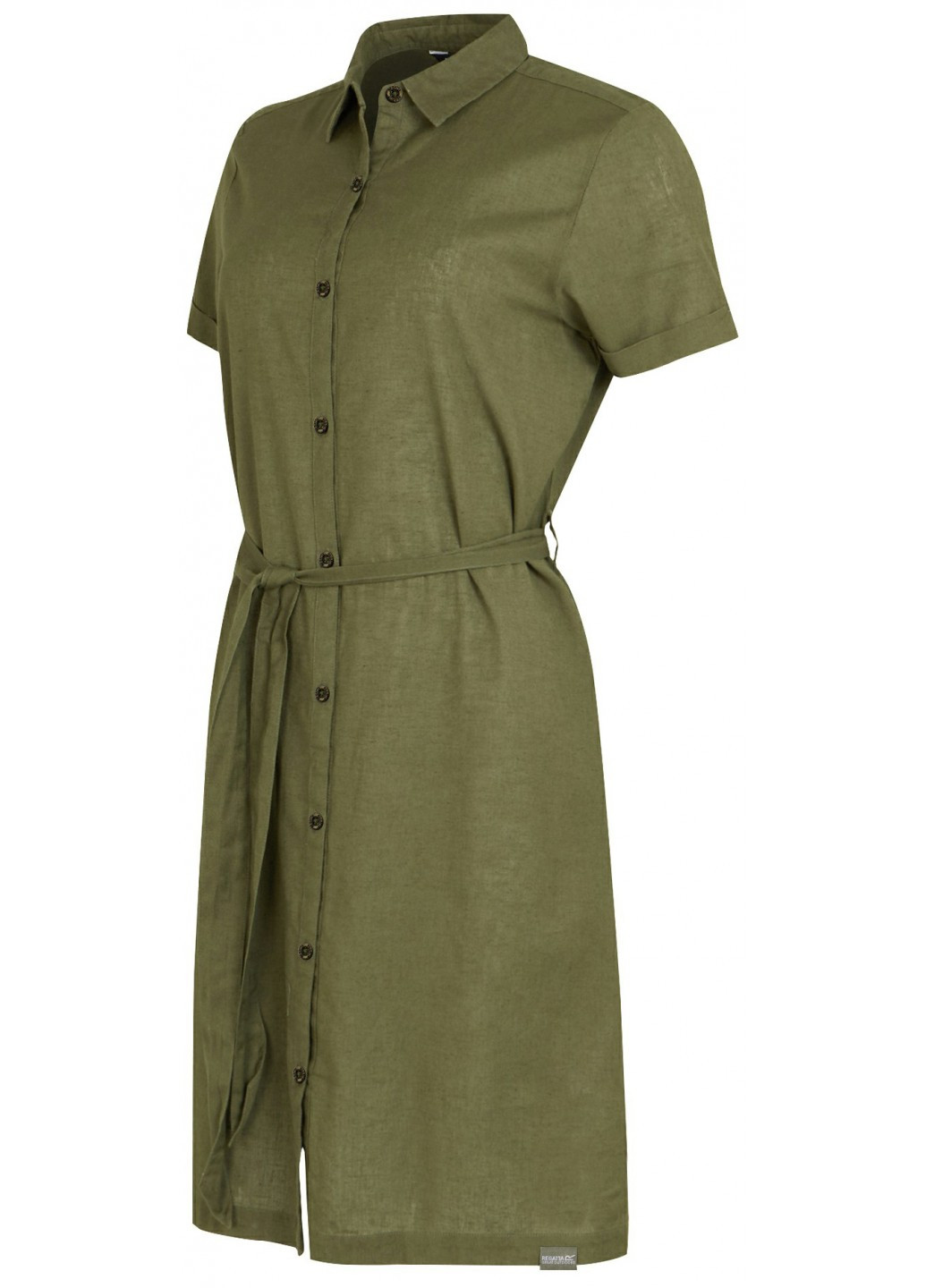 Зелена кежуал сукня сорочка Regatta однотонна