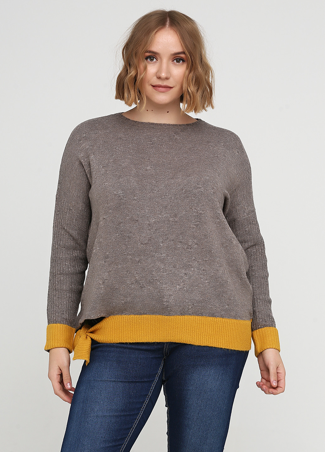 Серый демисезонный джемпер джемпер Louise Orop