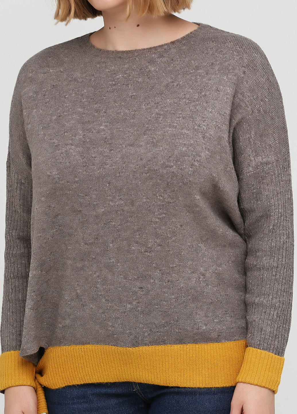 Серый демисезонный джемпер джемпер Louise Orop