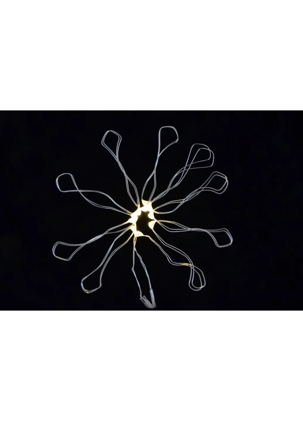 Гірлянда LED 10 ламп, молочно-біла, 1,1 м (801105) YES! Fun (254593513)