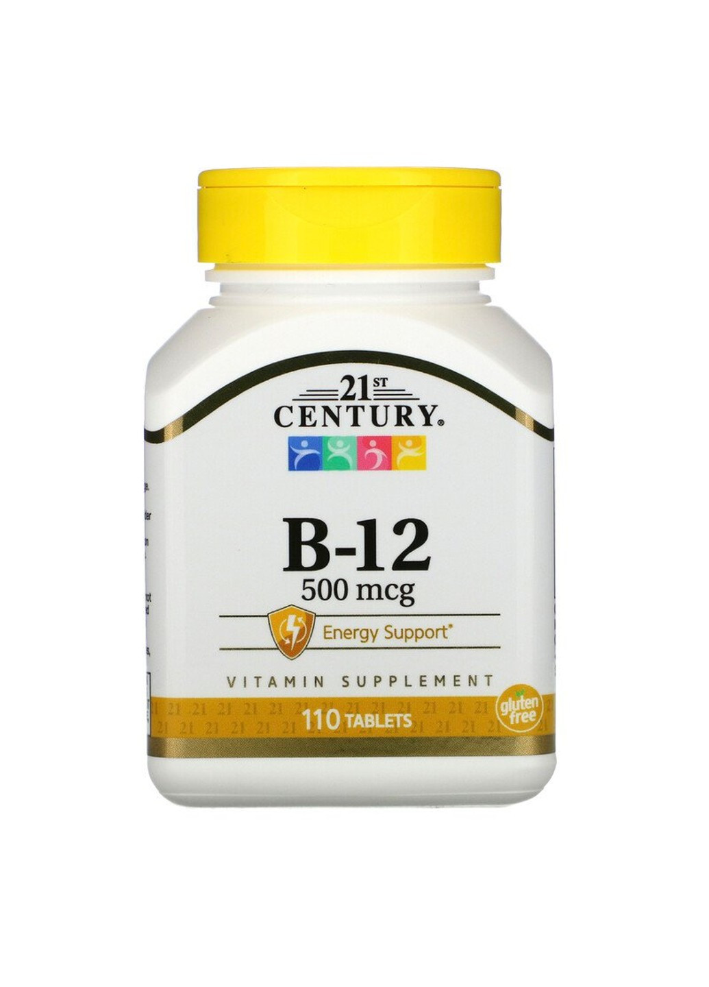 Витамин Б 12 B-12 500 mcg 100 таблеток 21st Century (255409271)