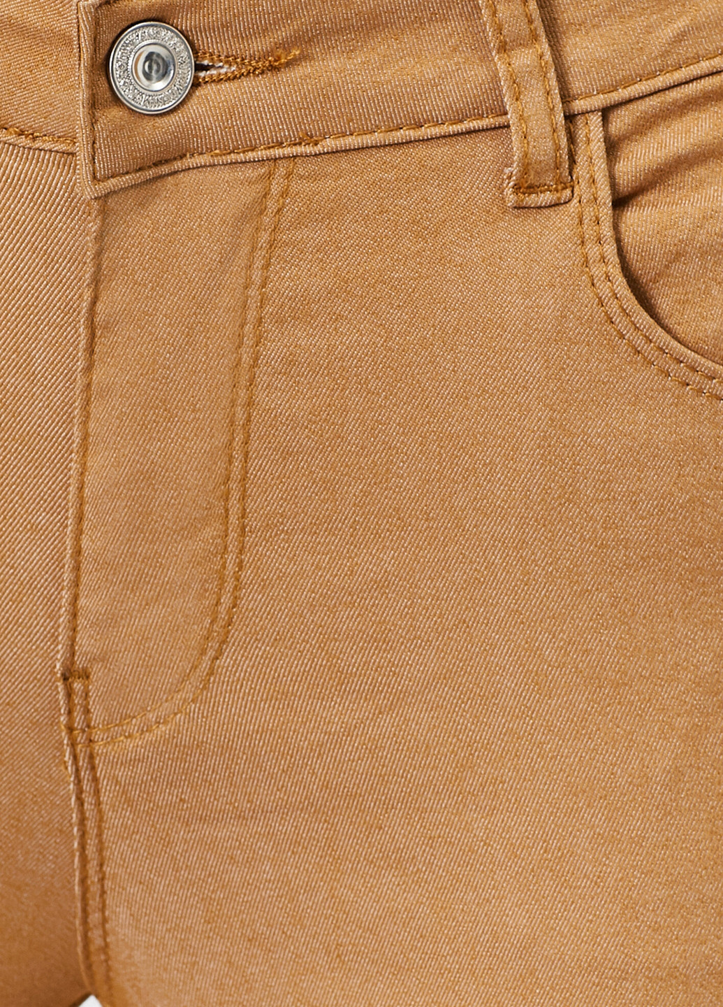 Темно-бежевые кэжуал демисезонные зауженные брюки KOTON