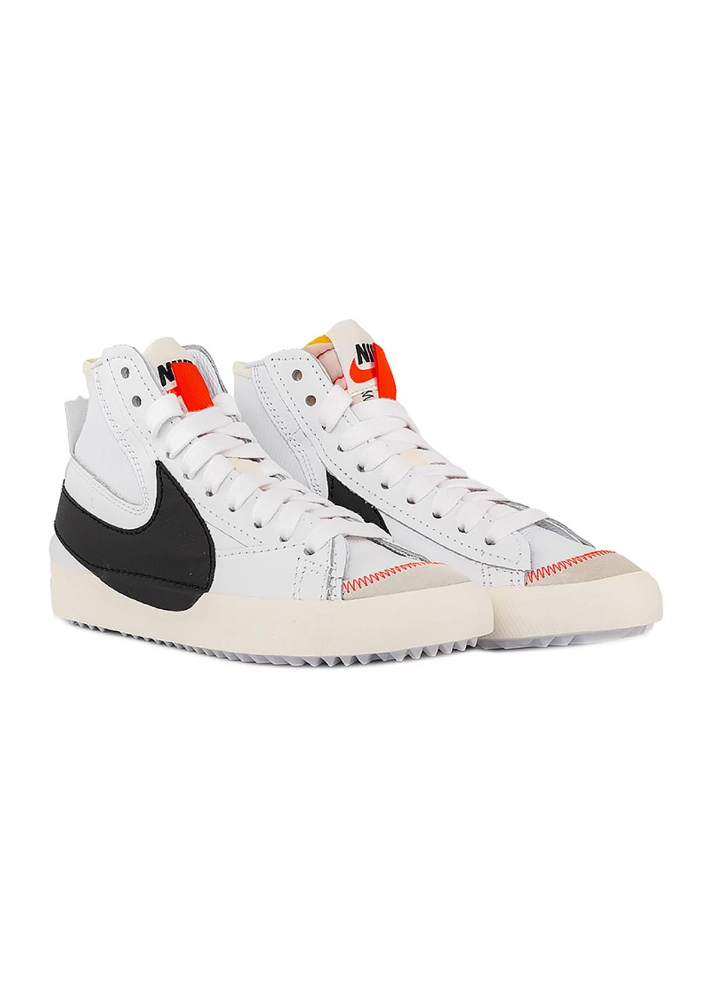 Білі кросівки w blazer mid 77 jumbo Nike