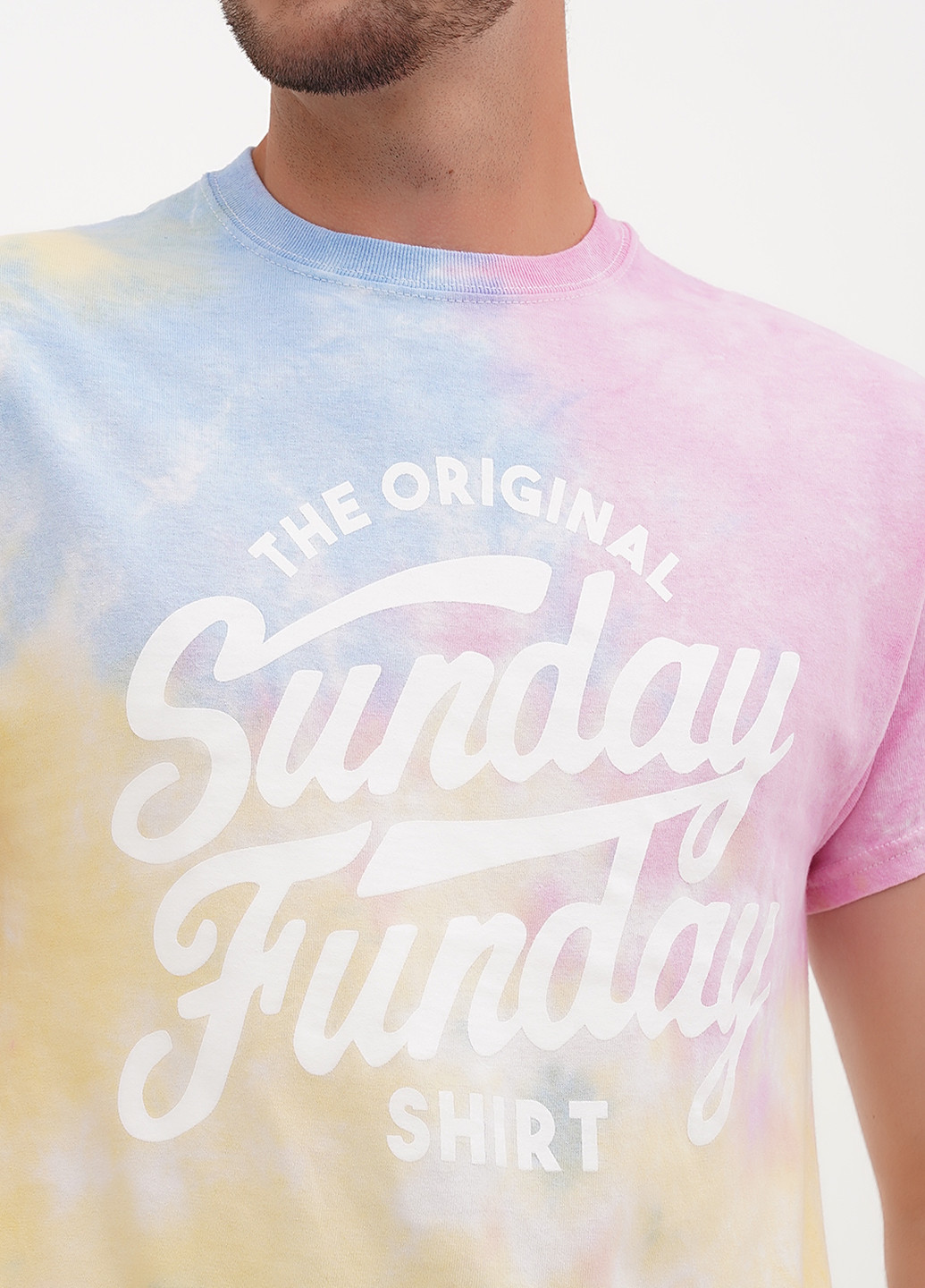 Комбинированная футболка Colortone