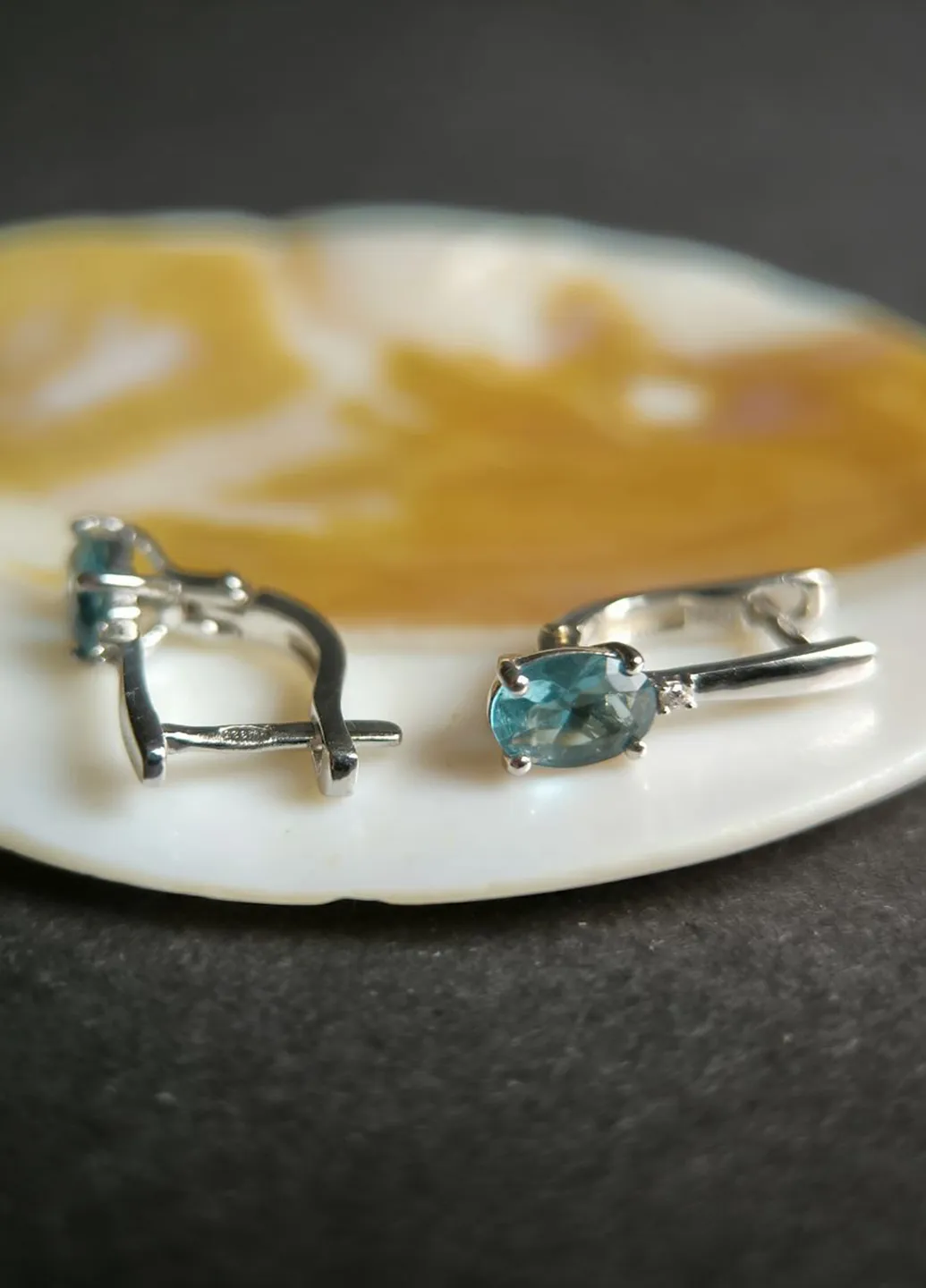 Серьги Silver Flame (354214526)