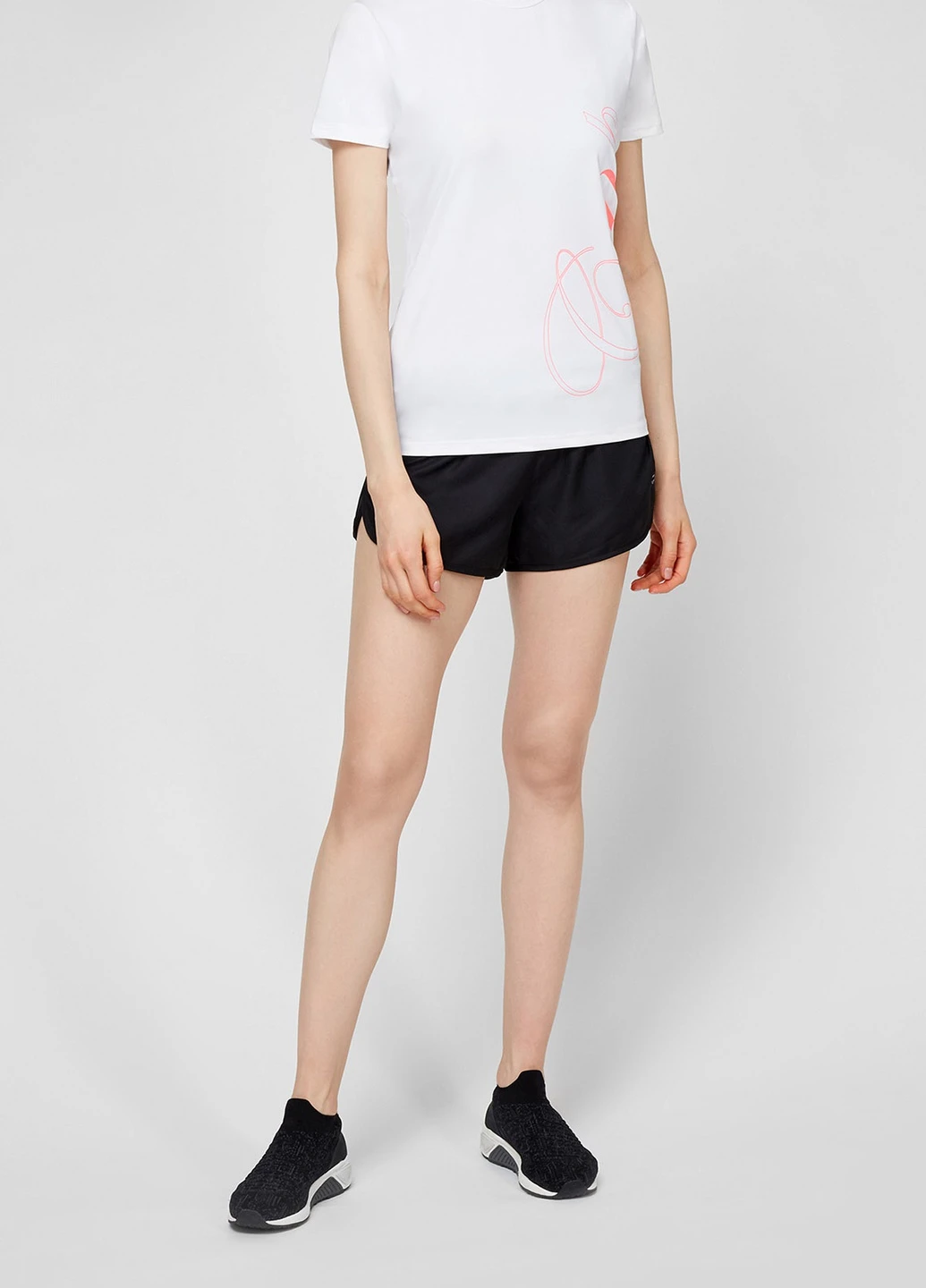 Черные спортивные шорты Woman Shorts With Inner Mesh S CMP (253616561)