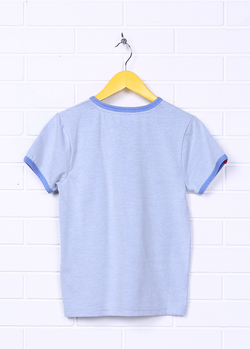 Голубая летняя футболка с коротким рукавом Reima