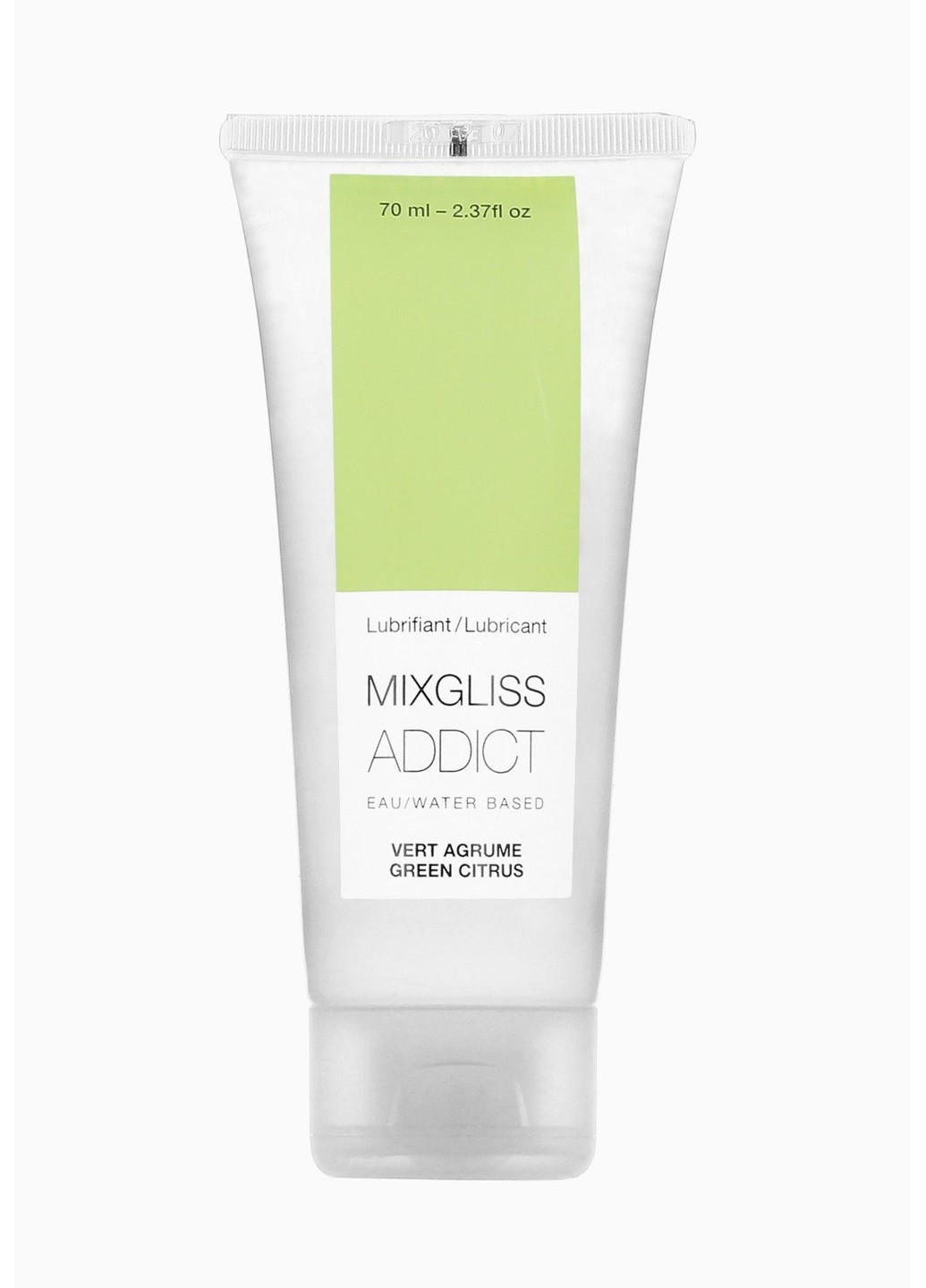 Лубрикант на водной основе Addict Green Citrus (70 мл) Лайм MixGliss (252607127)