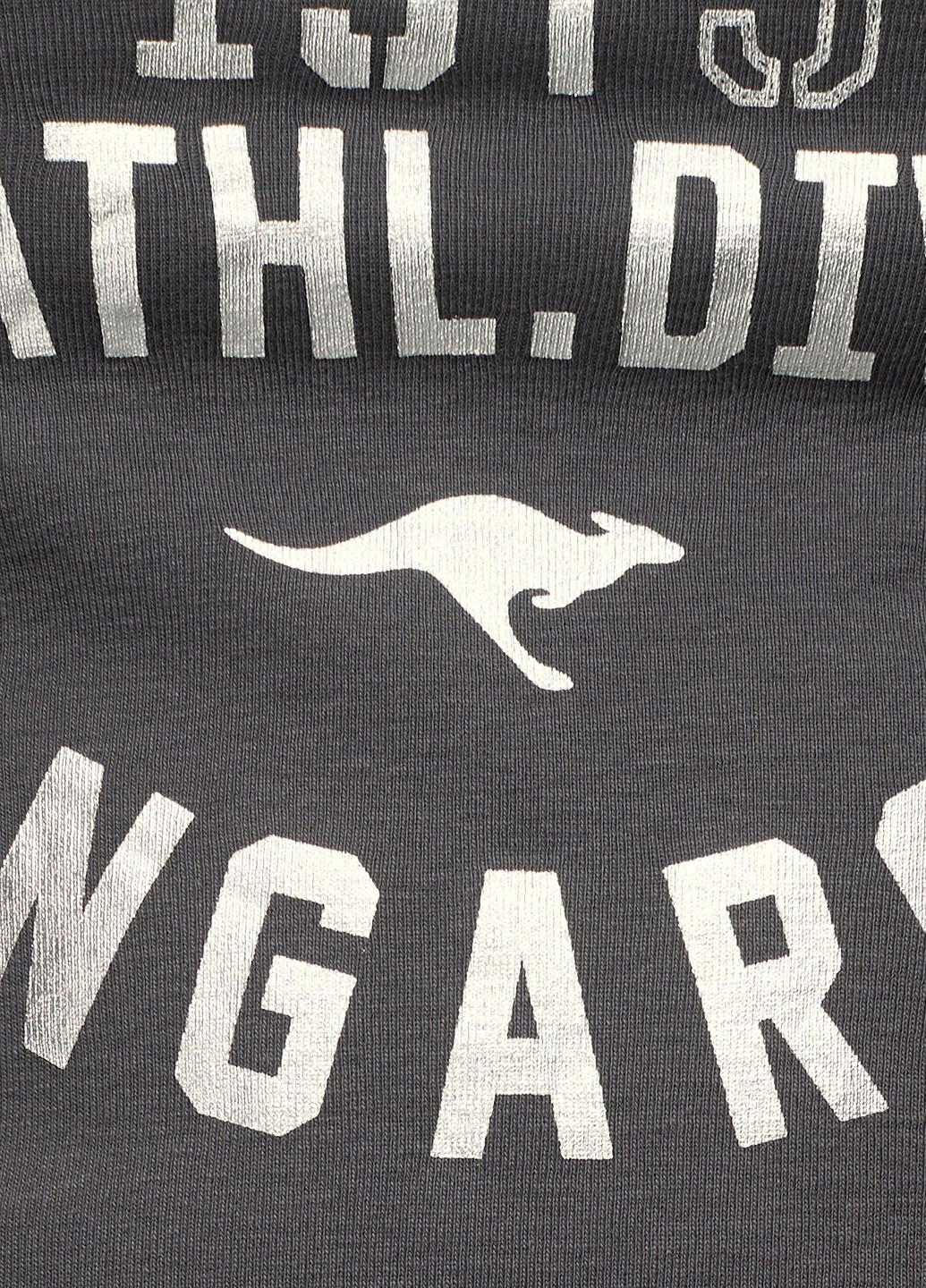 Графитовая летняя футболка Kangaroos