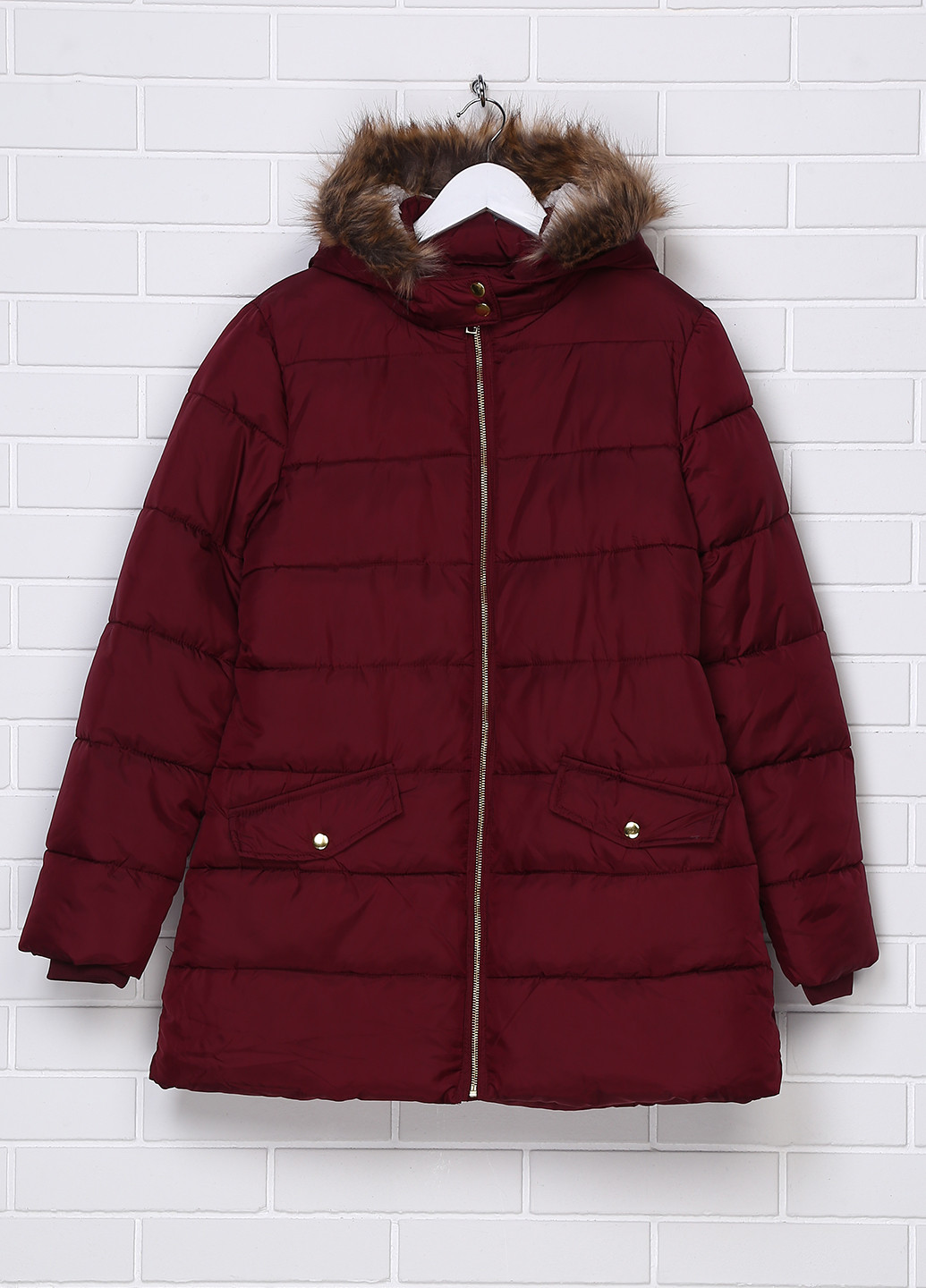 Бордовая зимняя куртка Originals