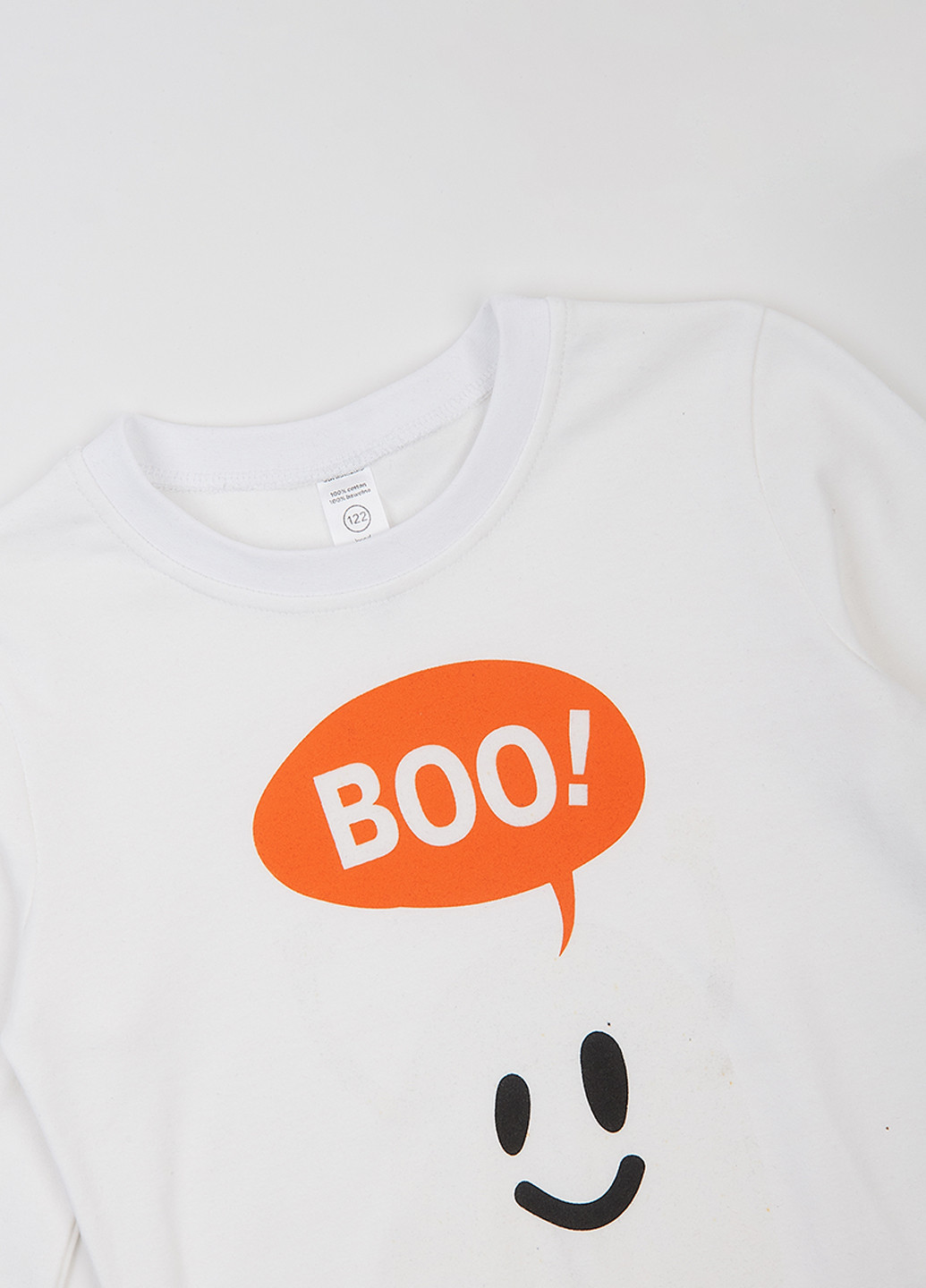 Белый демисезонный кэжуал лонгслив Garnamama с надписями