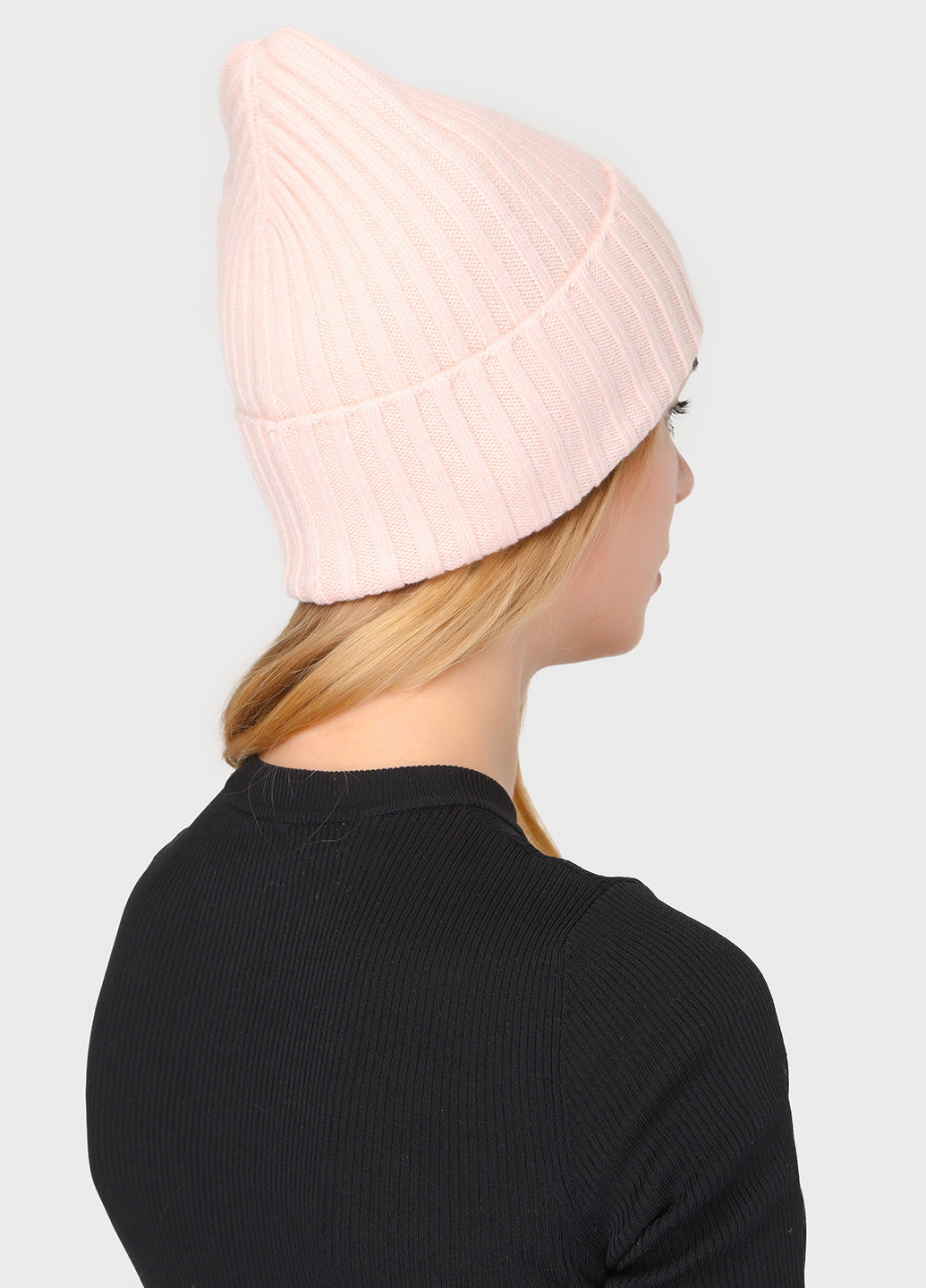 Теплая зимняя кашемировая женская шапка без подкладки 360149 Merlini агатис (244712890)