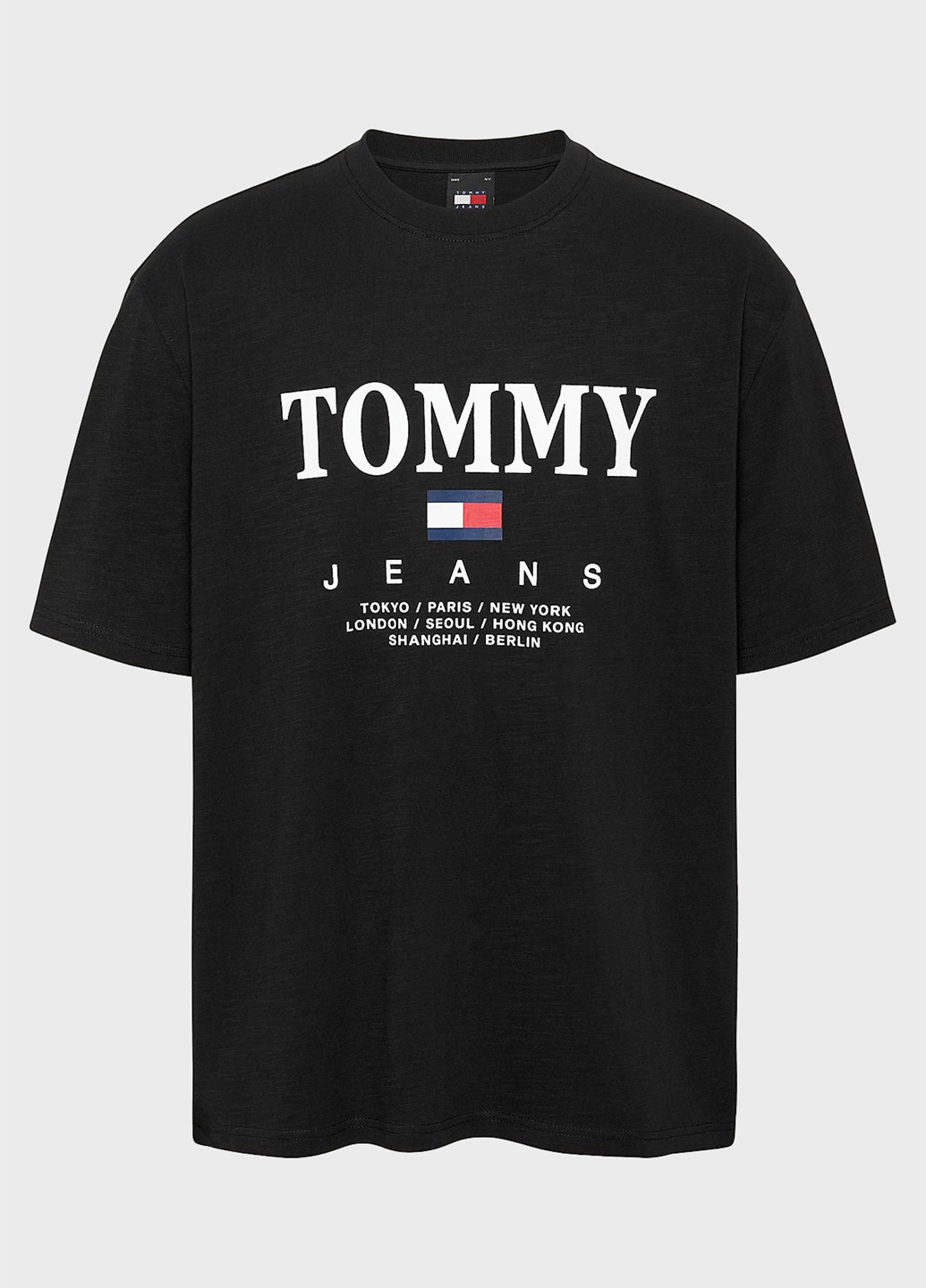 Черная футболка Tommy Jeans