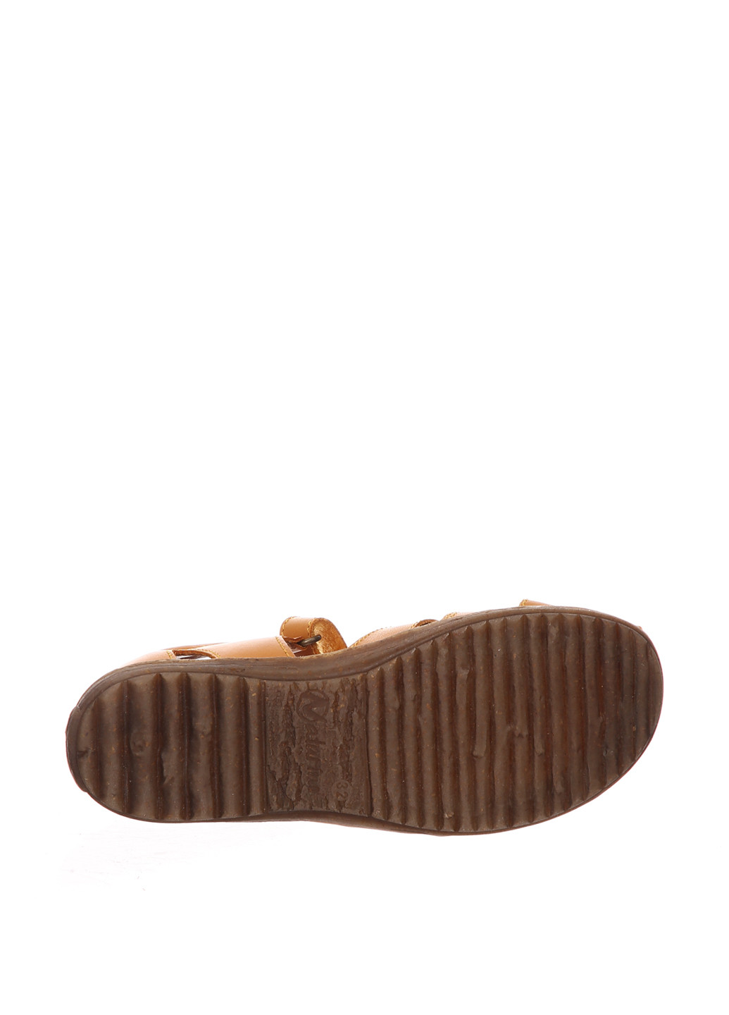 Светло-коричневые кэжуал сандалии Naturino на липучке