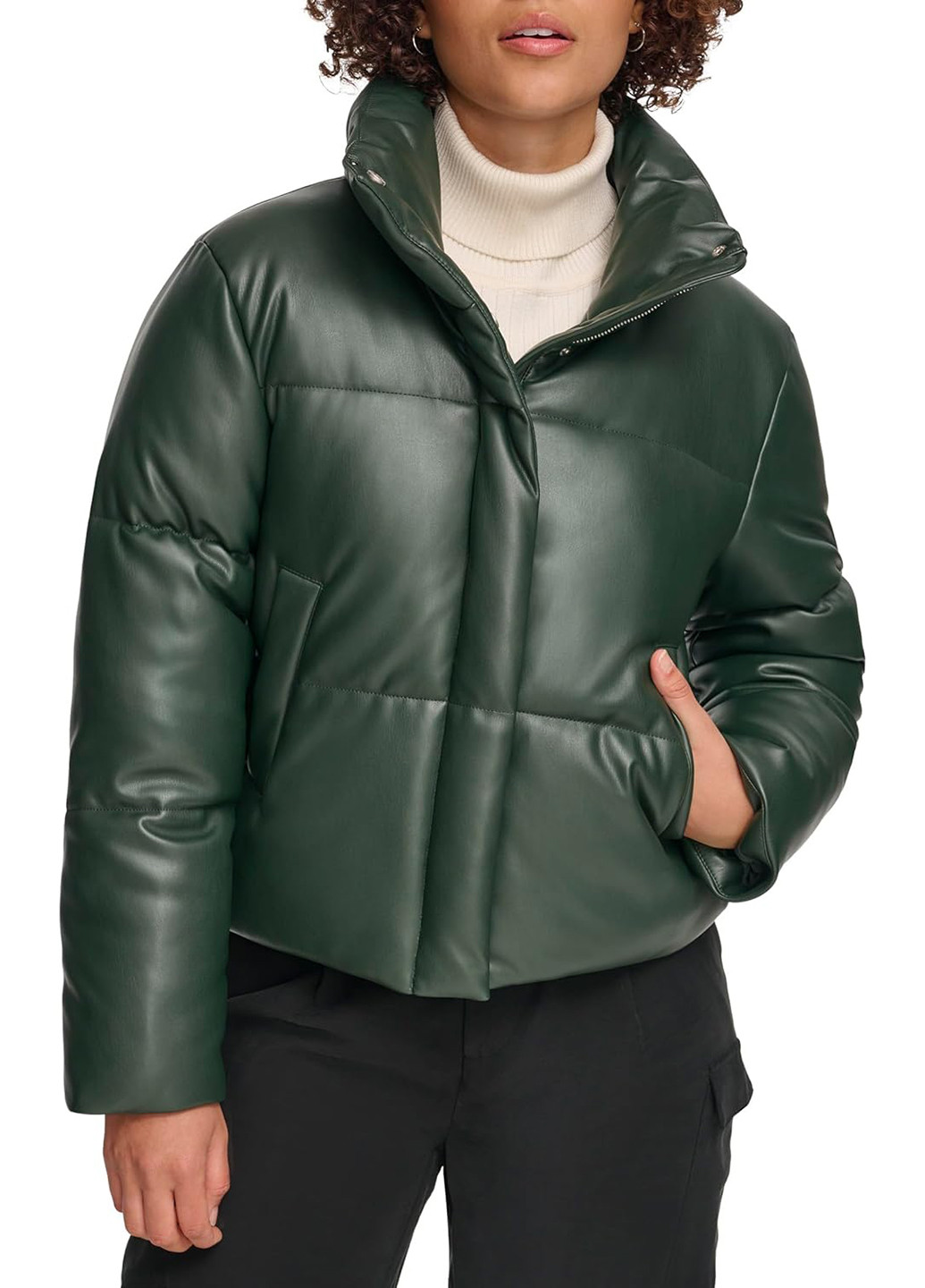 Темно-зеленая зимняя куртка Levi's