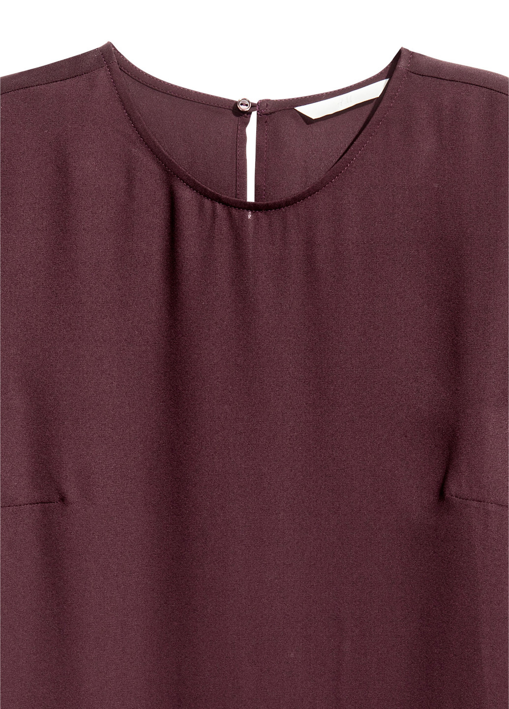 Бордова демісезонна блуза H&M