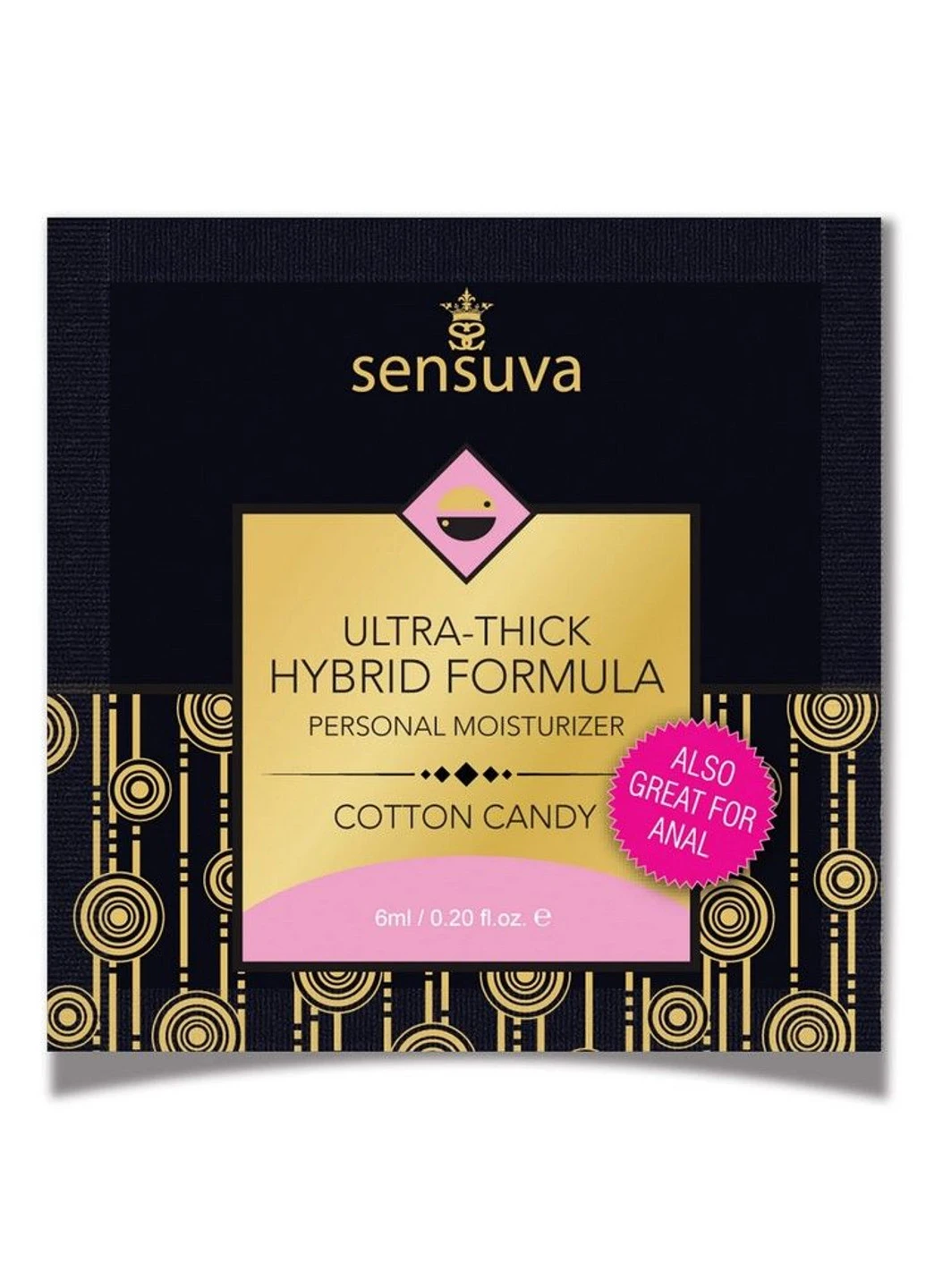 Пробник - Ultra-Thick Hybrid Formula Cotton Candy (6 мл) Sensuva (251876541)