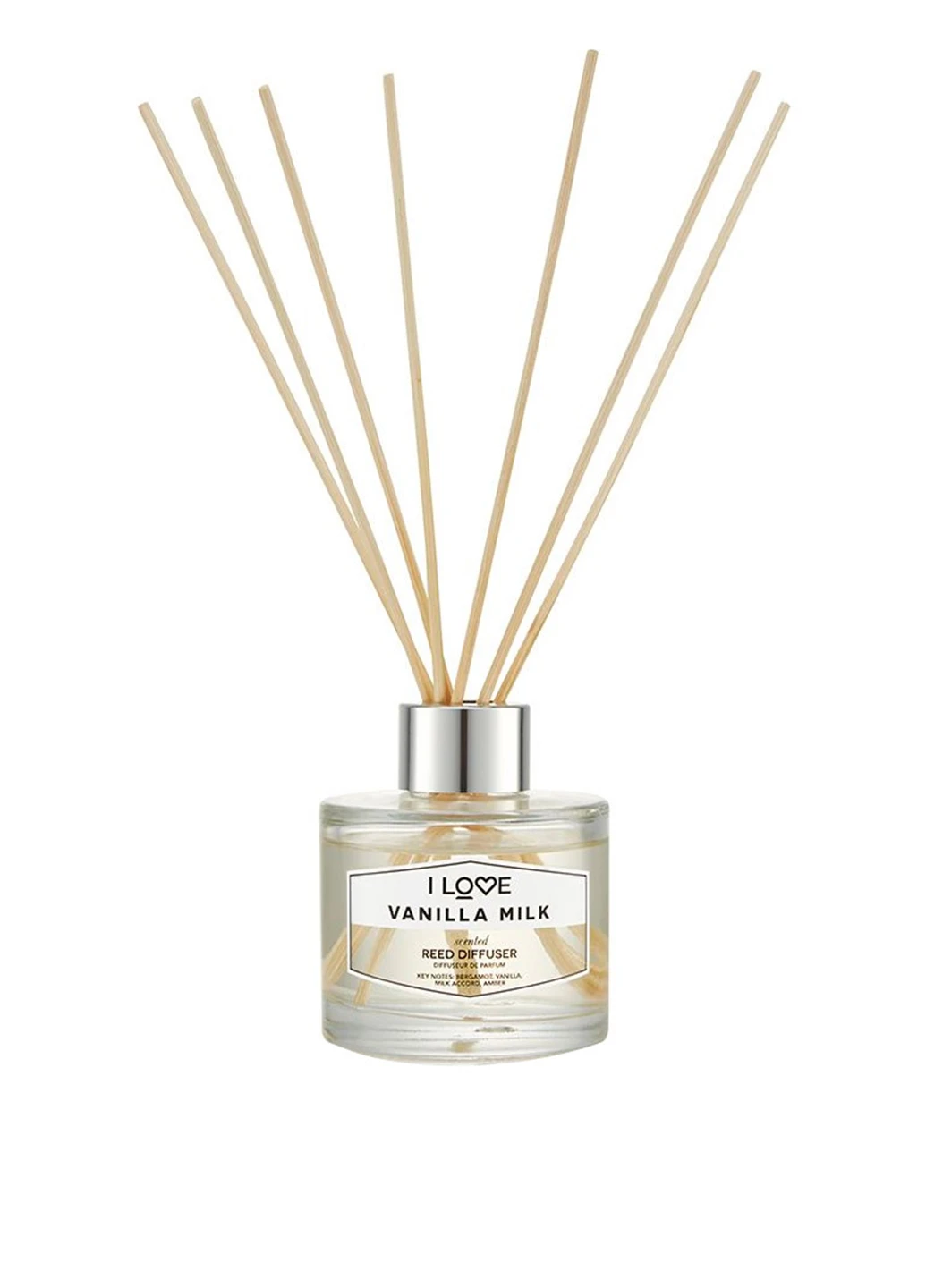 Дифузор з паличками Vanilla Milk Reed Diffuser, 100 мл I love (160879273)