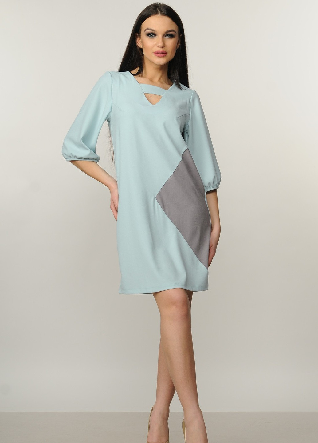 М'ятна кежуал футболка рі марі вета пл 14.1-24 / 18 крижана м'ята Ри Мари однотонна