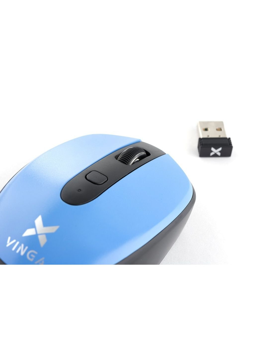 Мишка MSW-908 Silent Click blue Vinga (253546785)