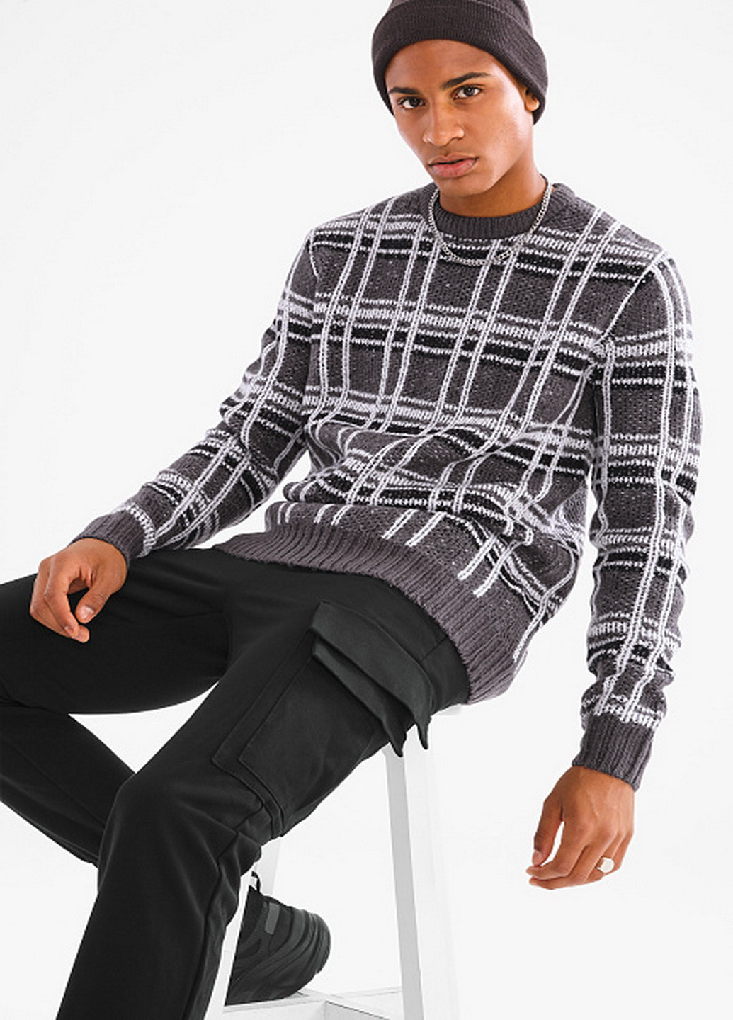 Сірий демісезонний джемпер C&A