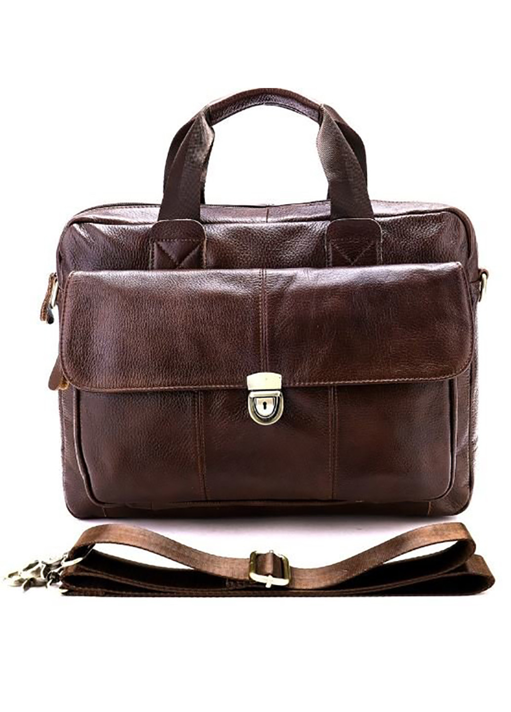 Чоловіча шкіряна сумка 24х35х7 см Vintage (229460145)