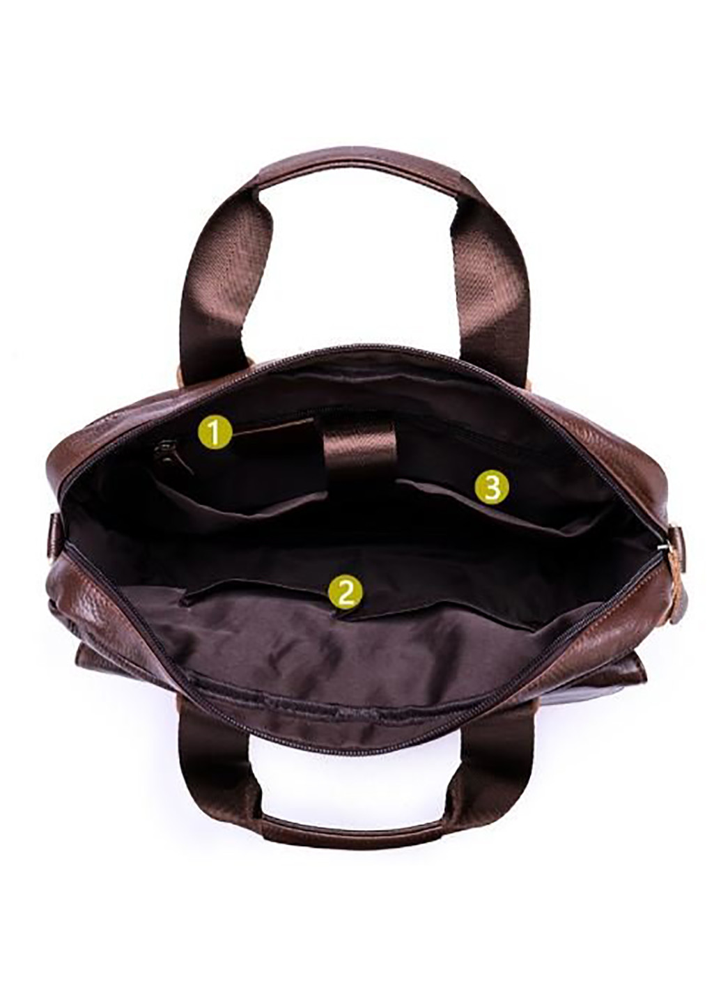 Чоловіча шкіряна сумка 24х35х7 см Vintage (229460145)