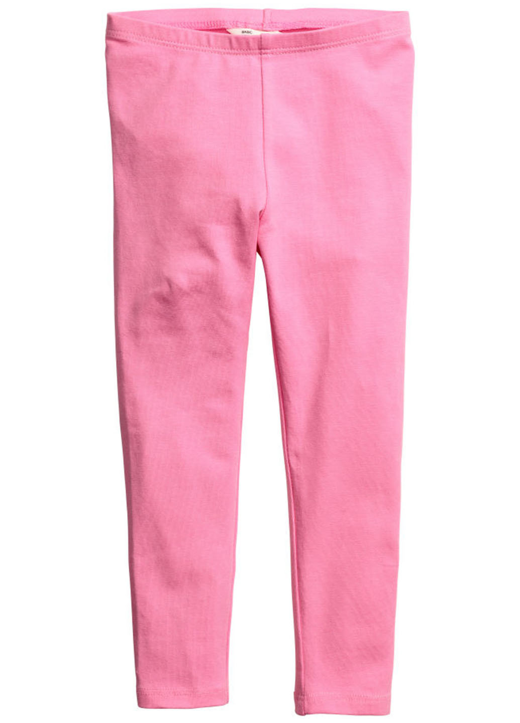 Легінси H&M однотонні рожеві кежуали