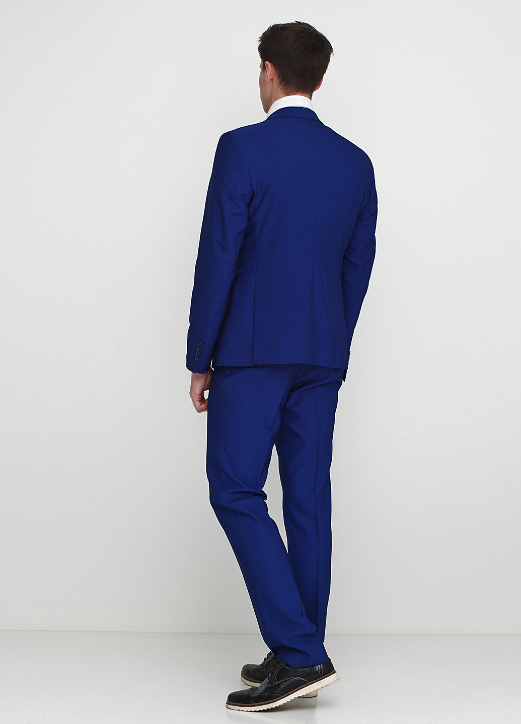 Синій демісезонний костюм (піджак, брюки) брючний Миа-Стиль