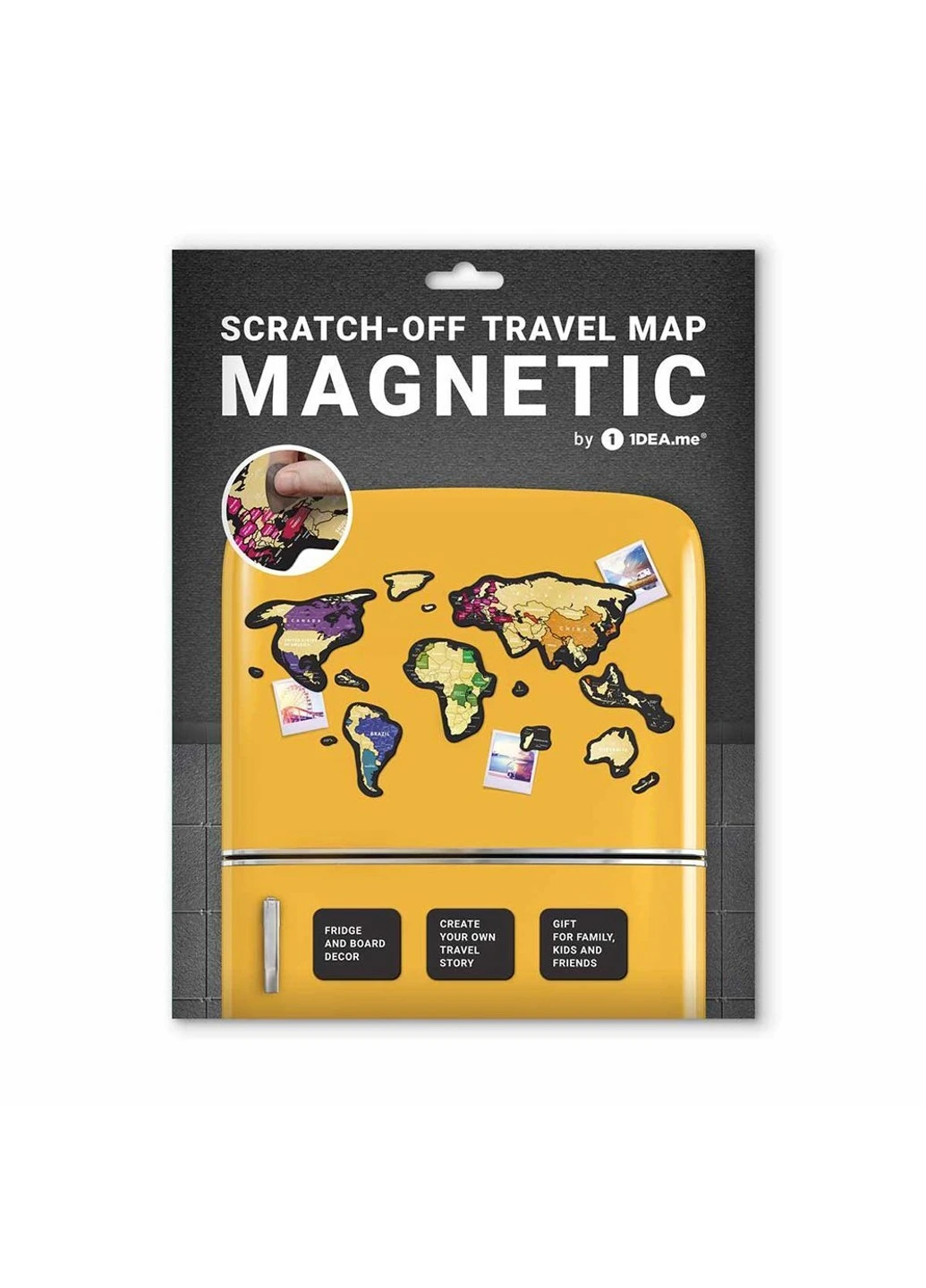 Скретч карта магнітна "Magnetic map" 1DEA.me (254293740)