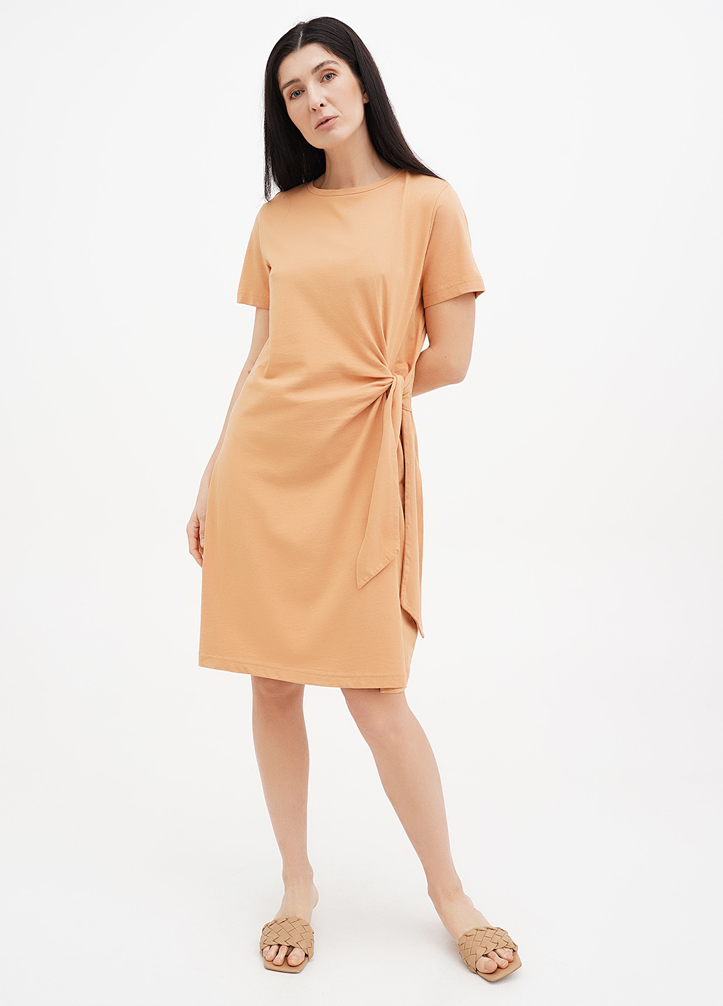 Бронзова кежуал сукня а-силует Mustang однотонна