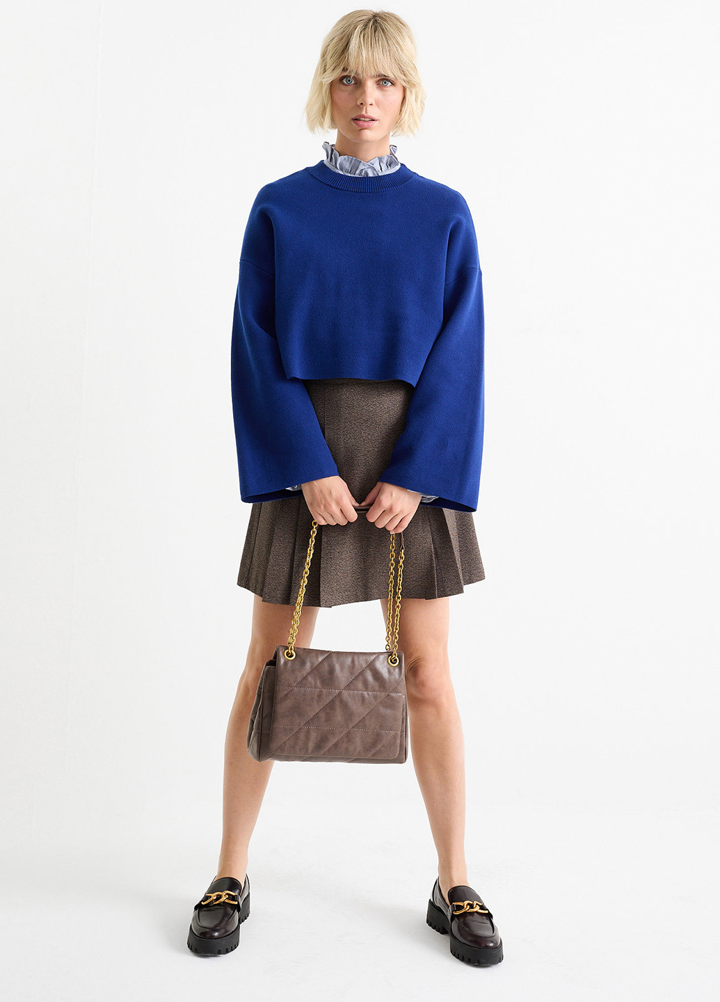 Голубая блуза C&A