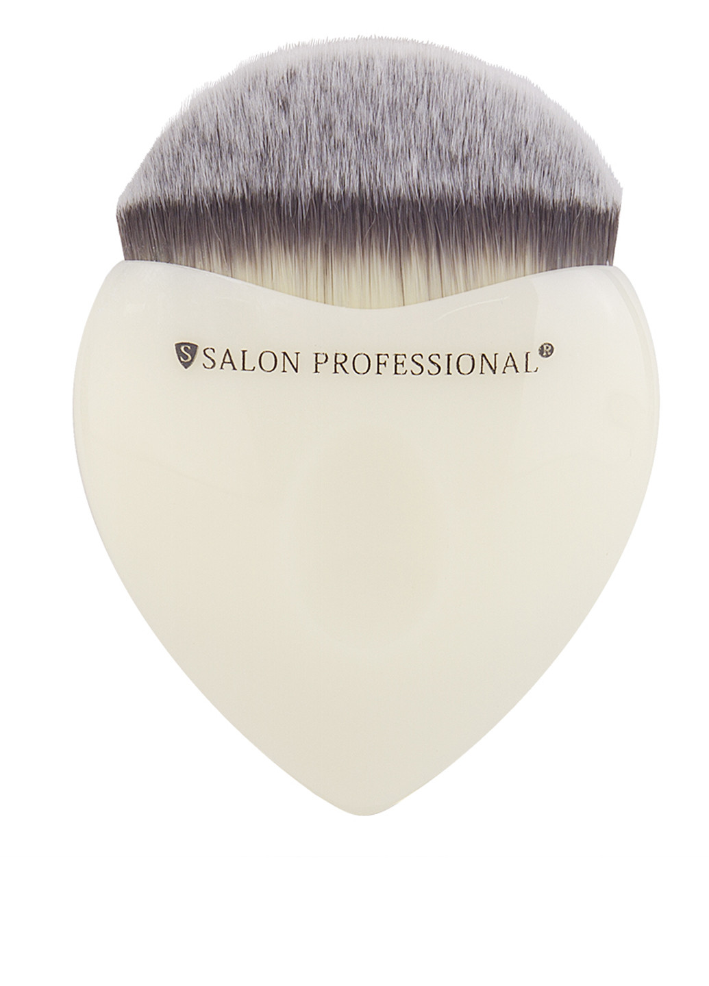Кисть для макияжа "Белая" 1 шт.,1 шт. Salon Professional (83217235)