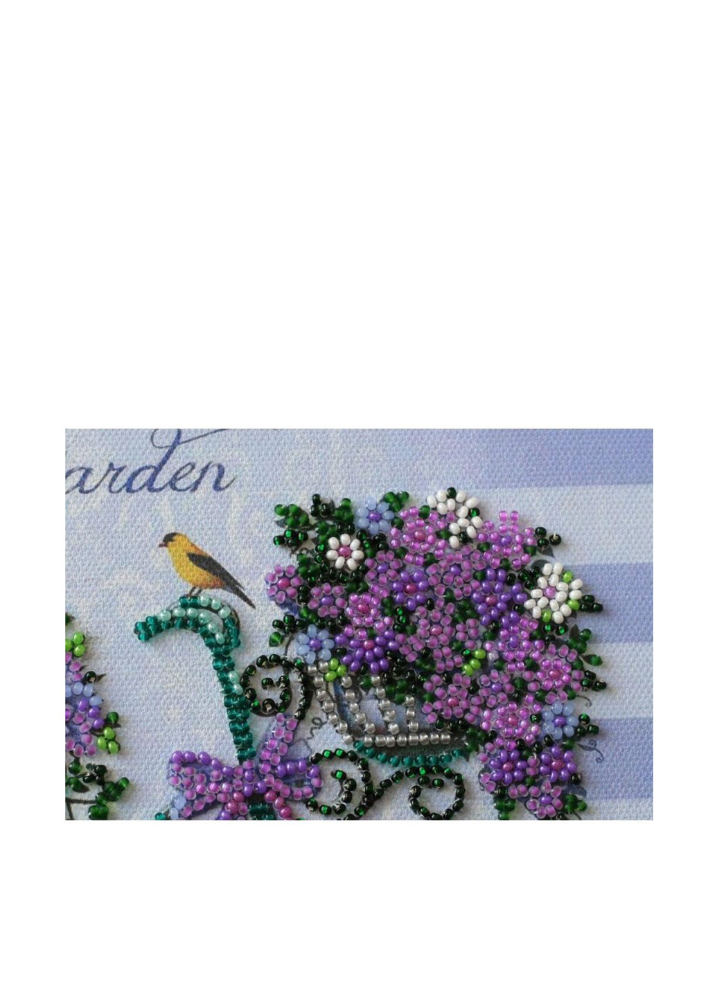 Набір для вишивання бісером Романтичний сад, 20х20 см Abris Art (286200902)