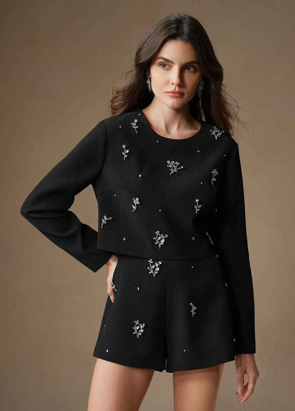 Костюм (светр, шорти) SHEIN (340304427)