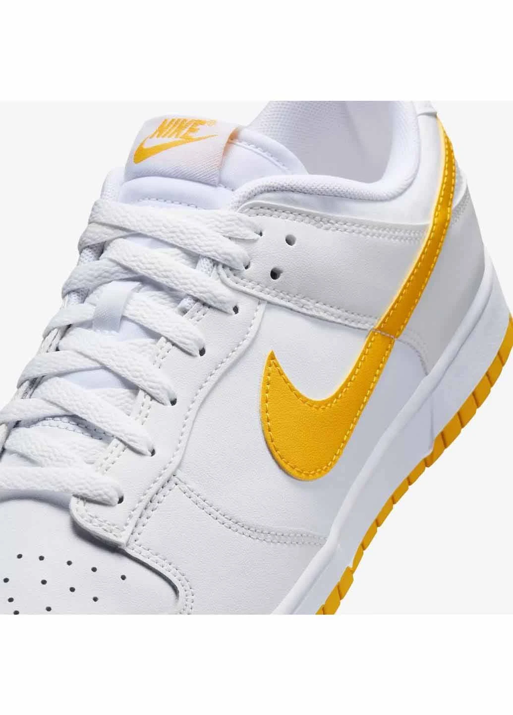 Білі кросівки dv0831-110 демісезон Nike DUNK LOW RETRO