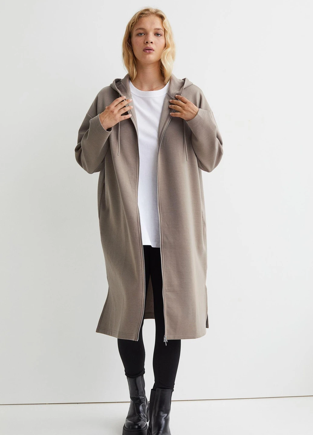 Вітровка,какао, H&M Basic (254655835}