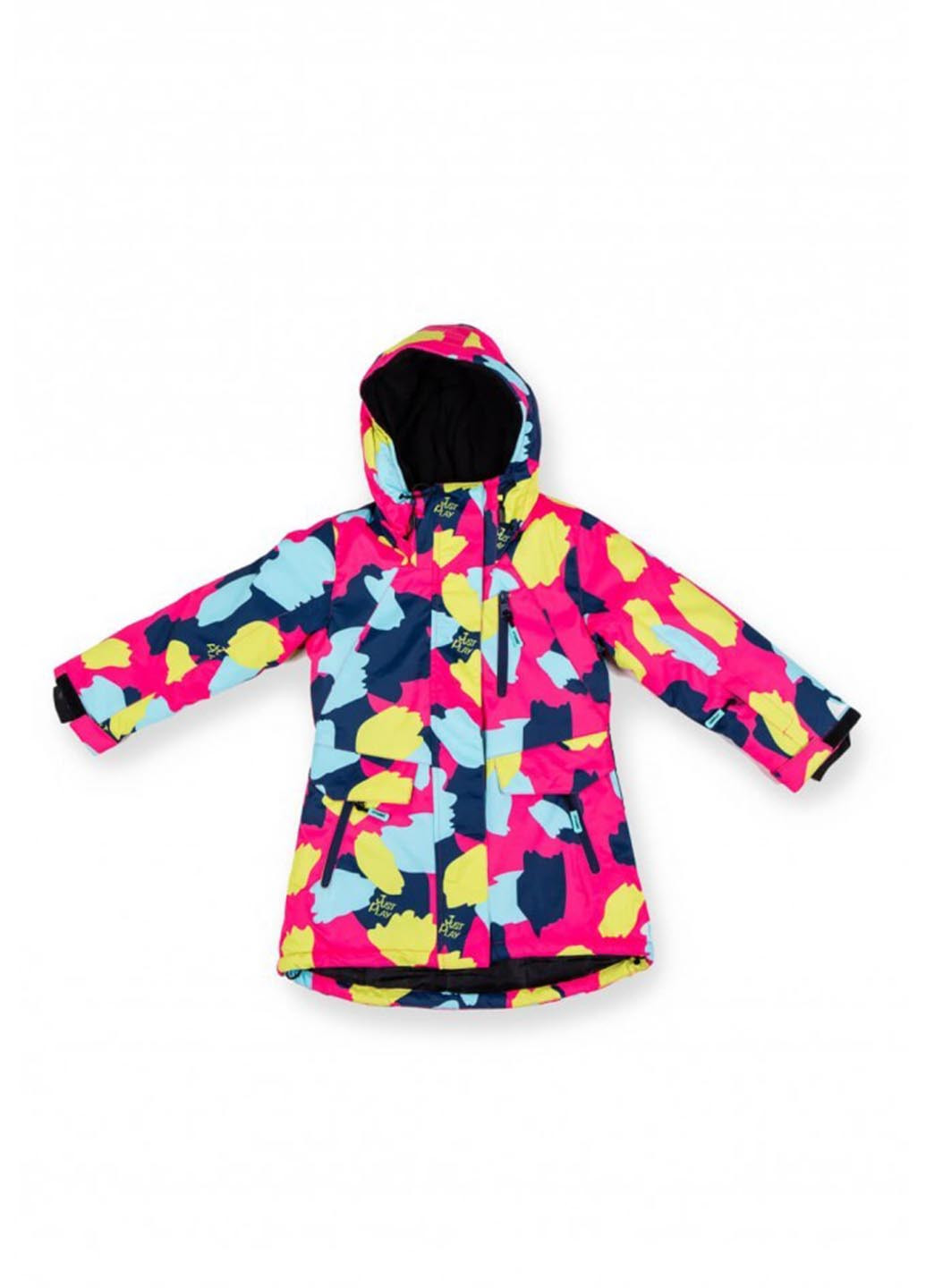 Куртка лыжная Just Play абстрактная комбинированная спортивная