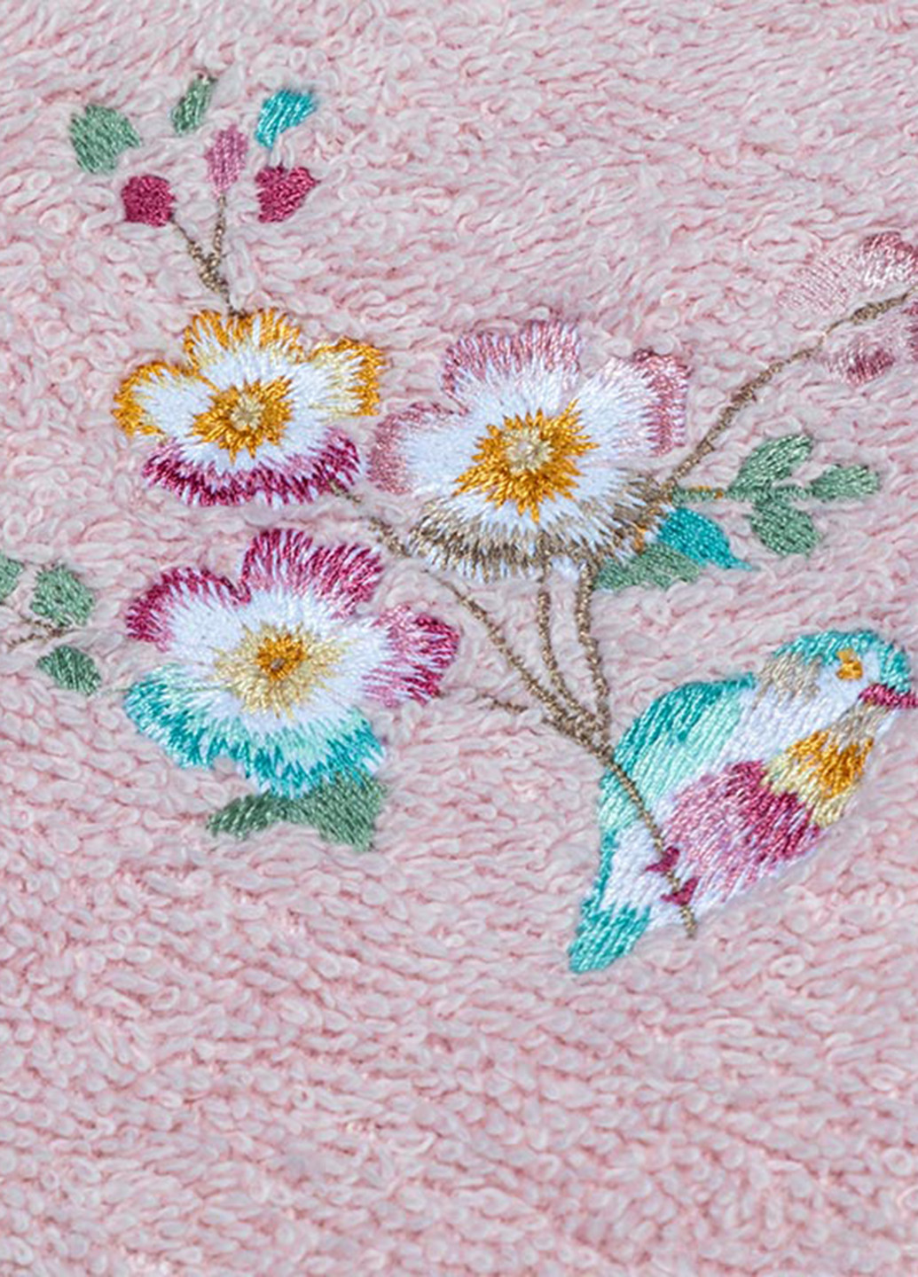 English Home рушник flower love (2 шт.) 50х76 см, 30х40 см однотонний рожевий виробництво - Туреччина