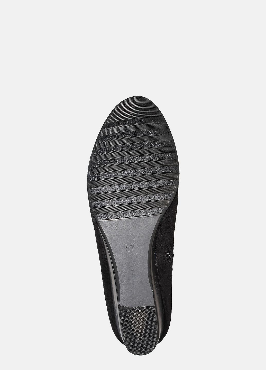 Осенние ботинки r8350-3-11 черный L&P из искусственной замши