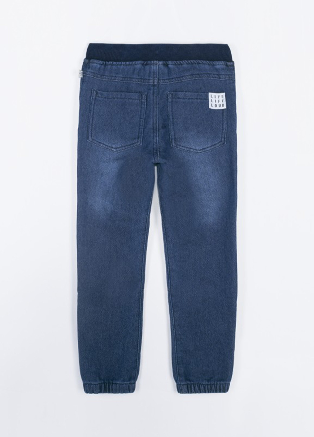 Синие демисезонные джоггеры джинсы Coccodrillo