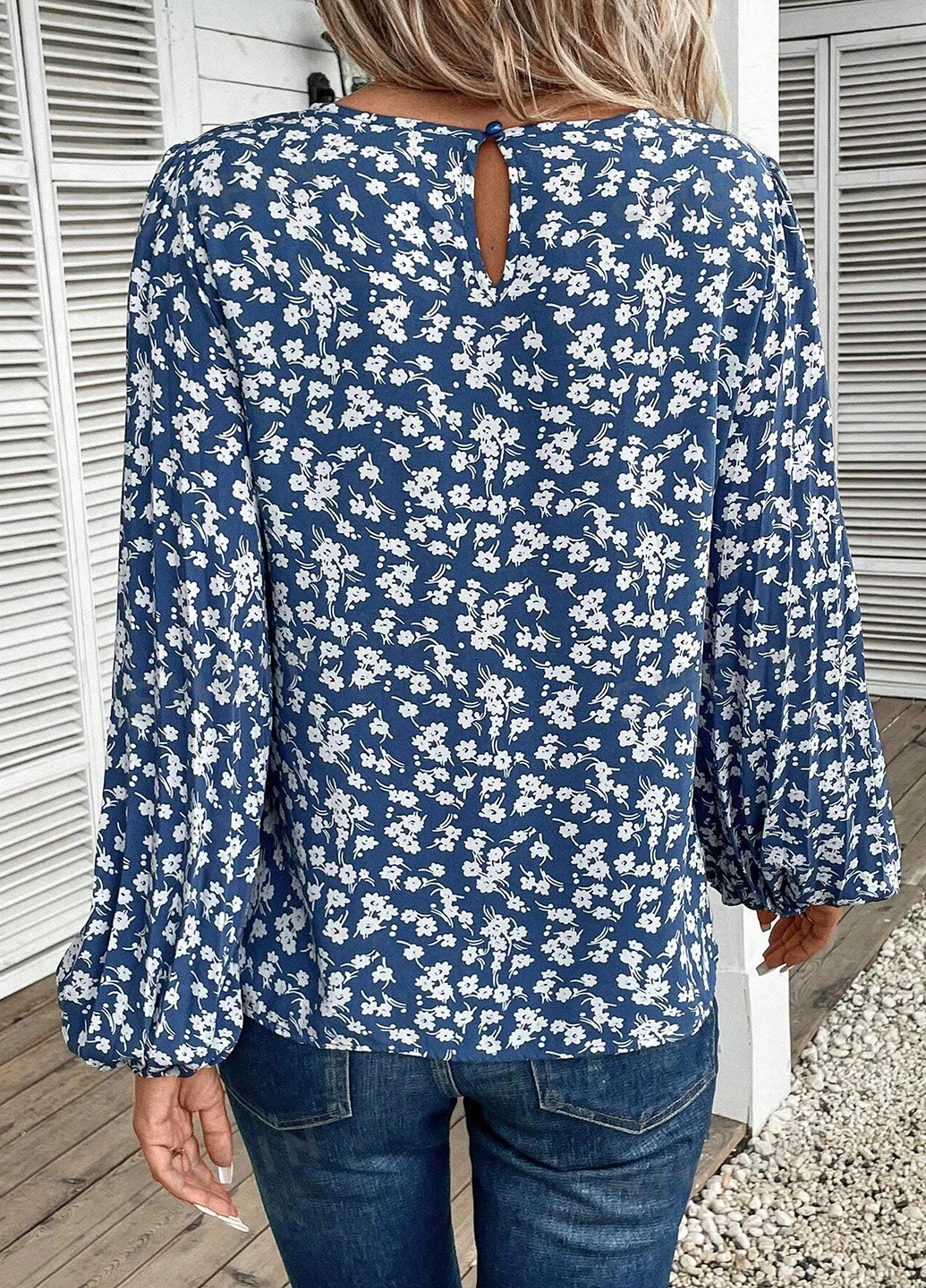 Комбінована блуза SHEIN