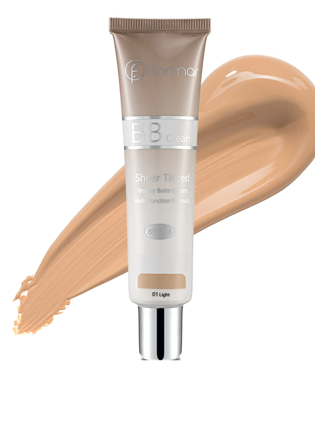 BB крем №02 (light medium), 40 мл Flormar (52255235)